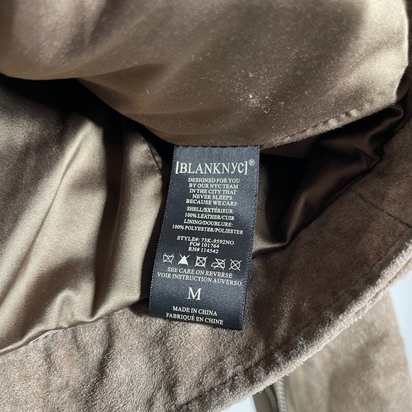 BlankNYC | Suede Biker/Moto Jacket | Women’s M - Picture 8 of 8